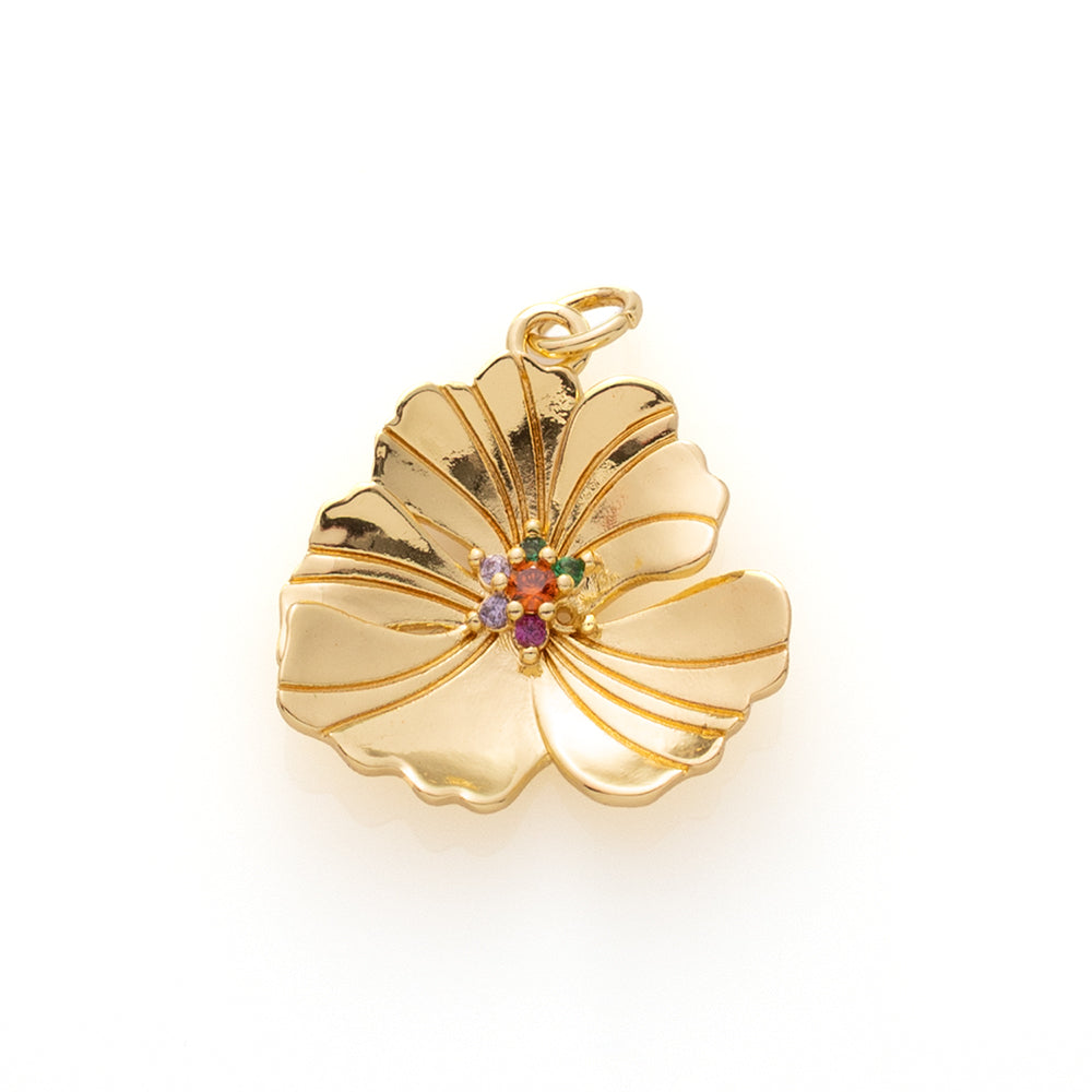 Petal Pop is een gouden bloemenbedel met sprankelende gekleurde steentjes in het midden. Fris, vrolijk en bloeiend, deze bedel geeft je ketting een speels en kleurrijk accent. Mix & match met andere bedels en creëer je eigen unieke look – perfect voor een zonnige uitstraling.