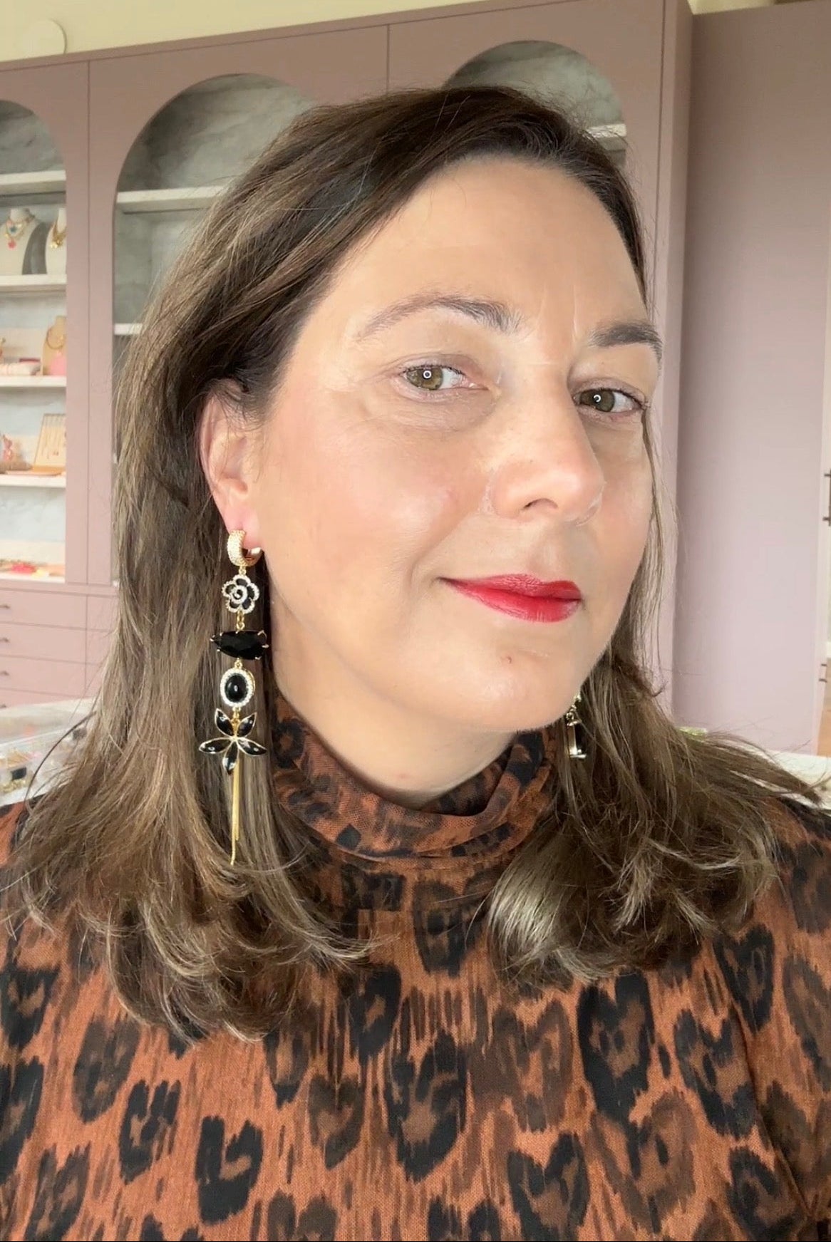 Rebel Bloom - Asymmetrische Statement Oorbellen