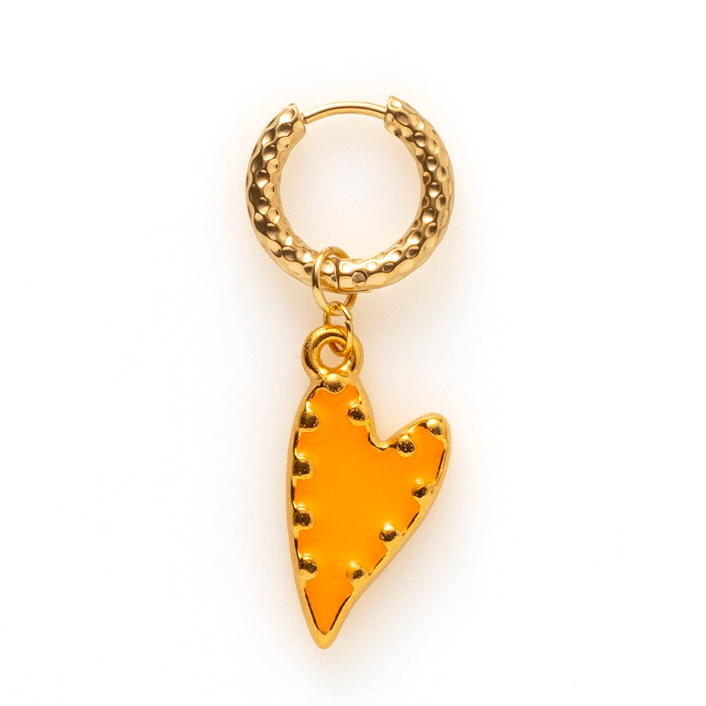 Orange Love - One Piece Oorbel