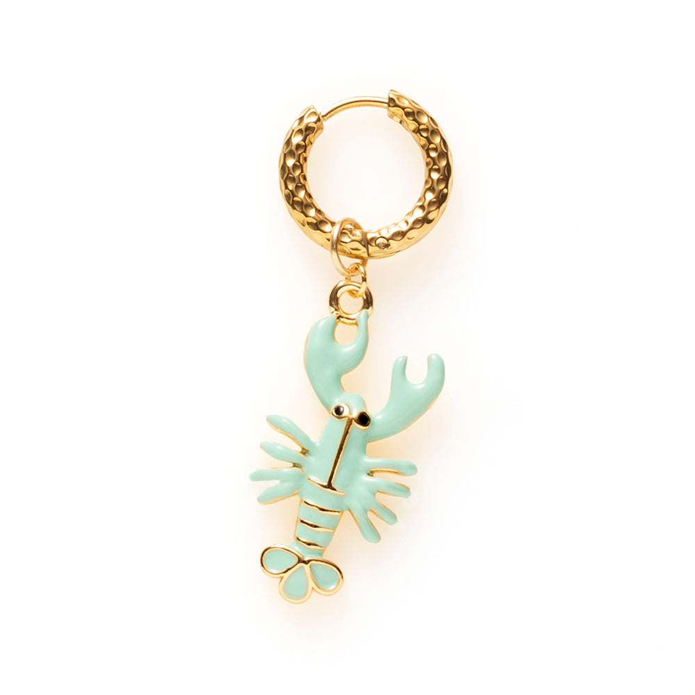 Lobster Love - One Piece Oorbel (5 kleuren beschikbaar)