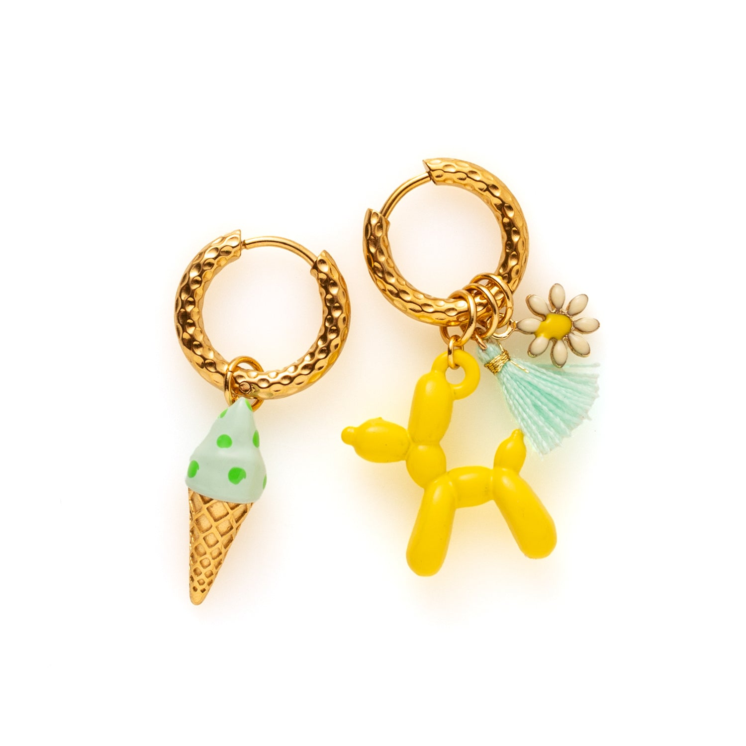 IJsje & Balloon Dog - Oorbellen