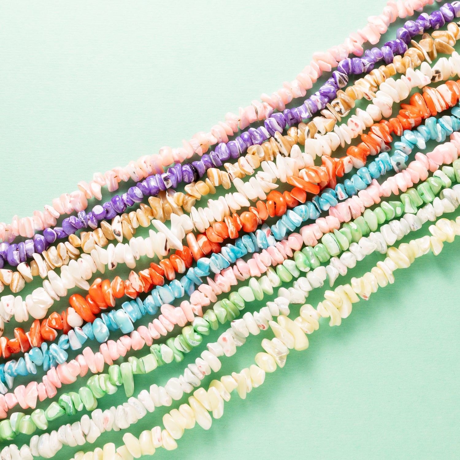 Summer Shells - kralenketting - 11 Kleuren!