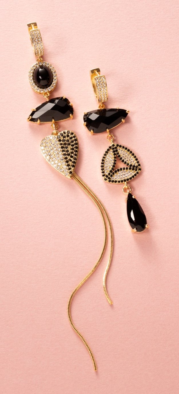 Statement Oorbellen - Shadow Spark