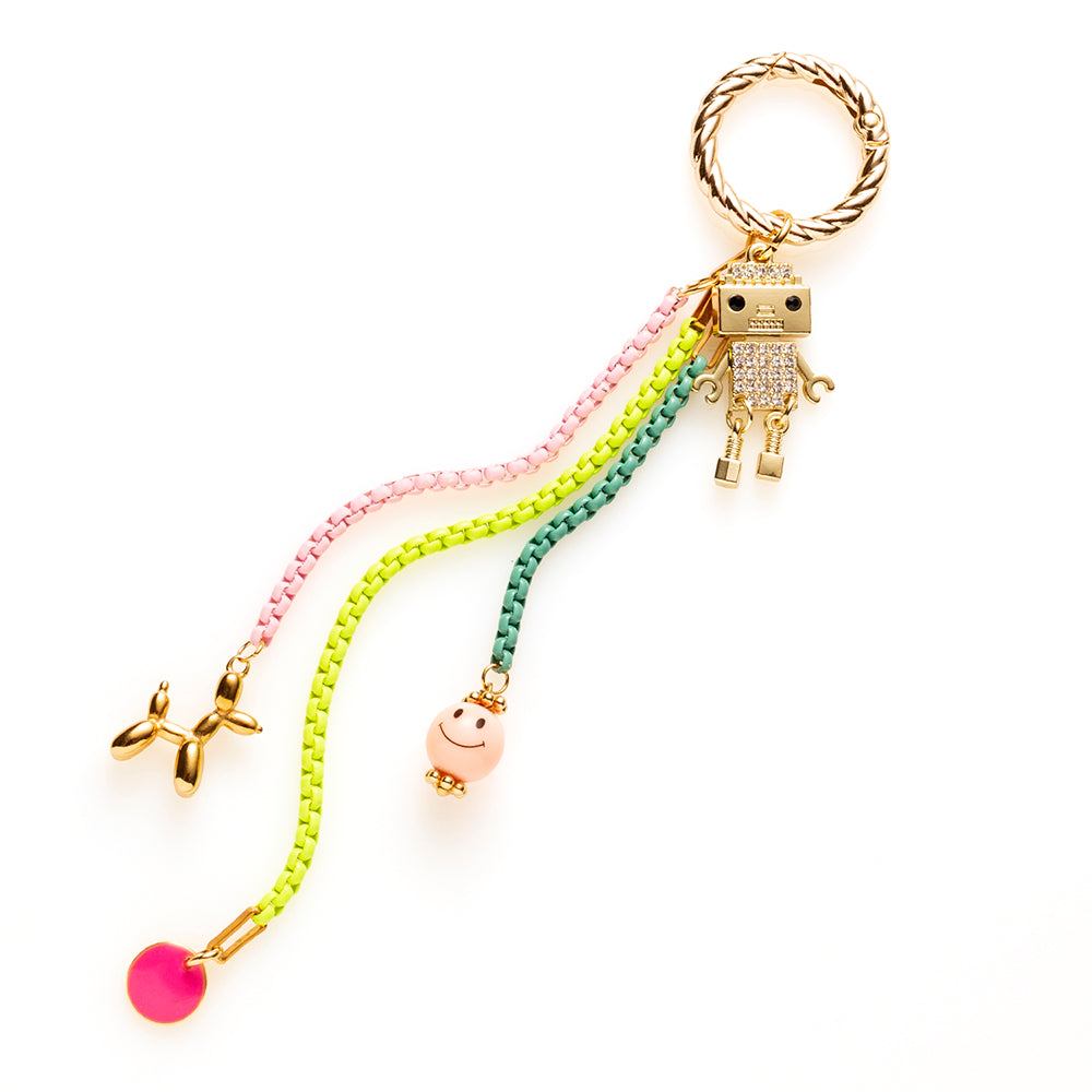 Joyful Mix - Bag Charm