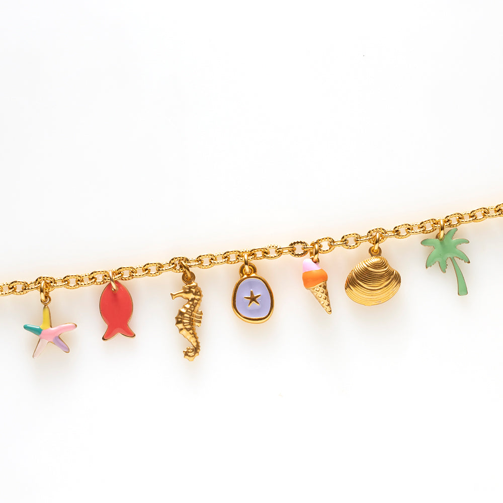 Coastal Glow - Bedelarmband