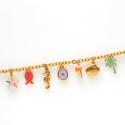 Coastal Glow - Bedelarmband