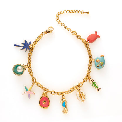 Sommige zomers wil je het liefst nooit laten eindigen. Endless Summer is ontworpen voor iedereen die houdt van zon, zee en een vleugje luxe. De speelse bedels geven de armband een unieke uitstraling, terwijl de elegante afwerking ervoor zorgt dat hij net zo mooi staat tijdens een zomerse lunch als tijdens een avond uit.