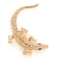 Durf op te vallen met de Alligator Spark broche. Groot, gedurfd en opvallend, ontworpen voor vrouwen die van sieraden een statement maken. Voeg kracht en eigenzinnigheid toe aan je outfit en laat je stijl spreken met deze opvallende broche.