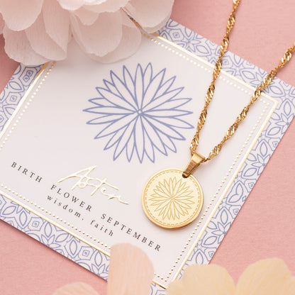 Geboortebloem - Ketting - Januari t/m December