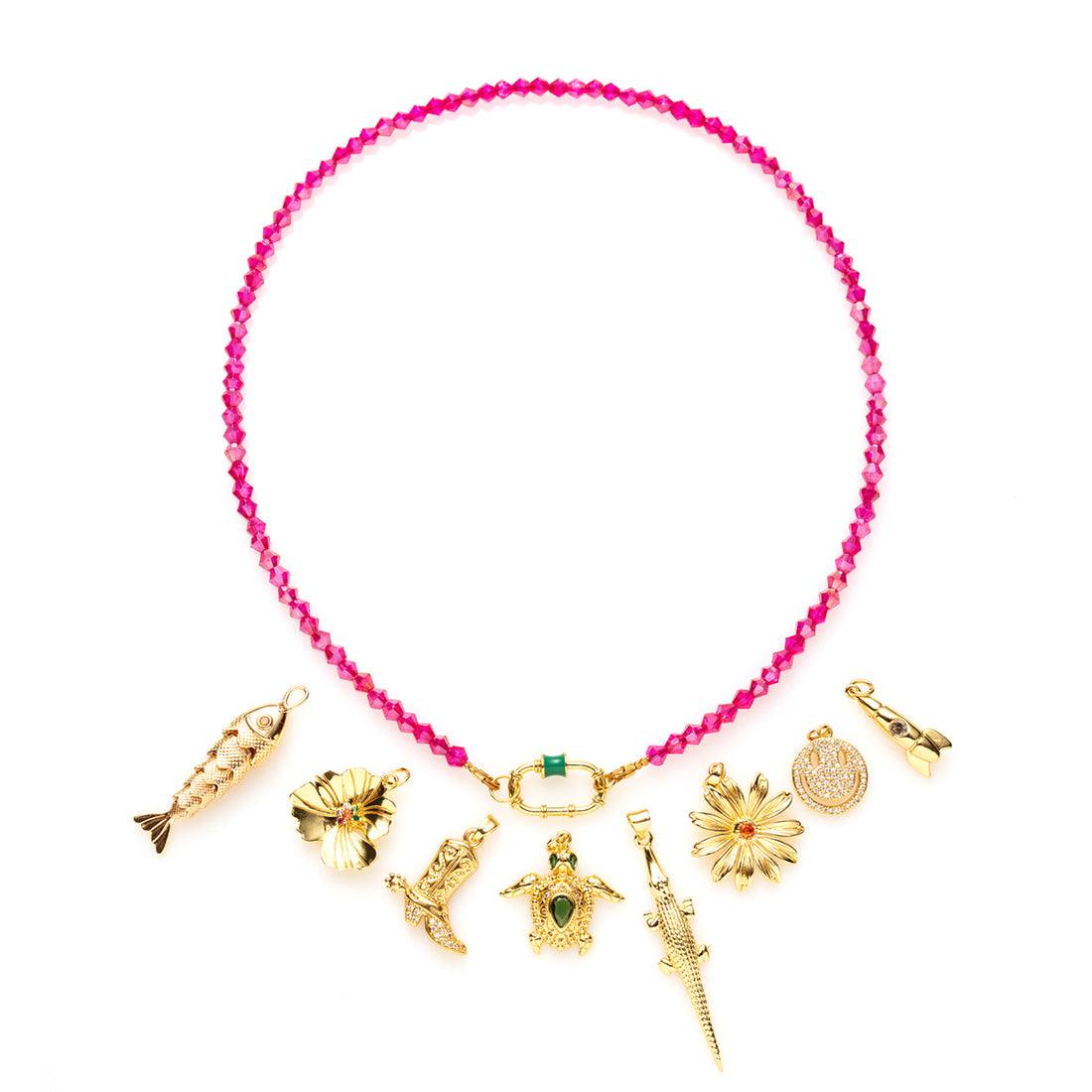 Voeg een vrolijke twist toe aan je ketting met de Coco Croc bedel. Funky, eigenzinnig en perfect voor je eigen unieke stijl.