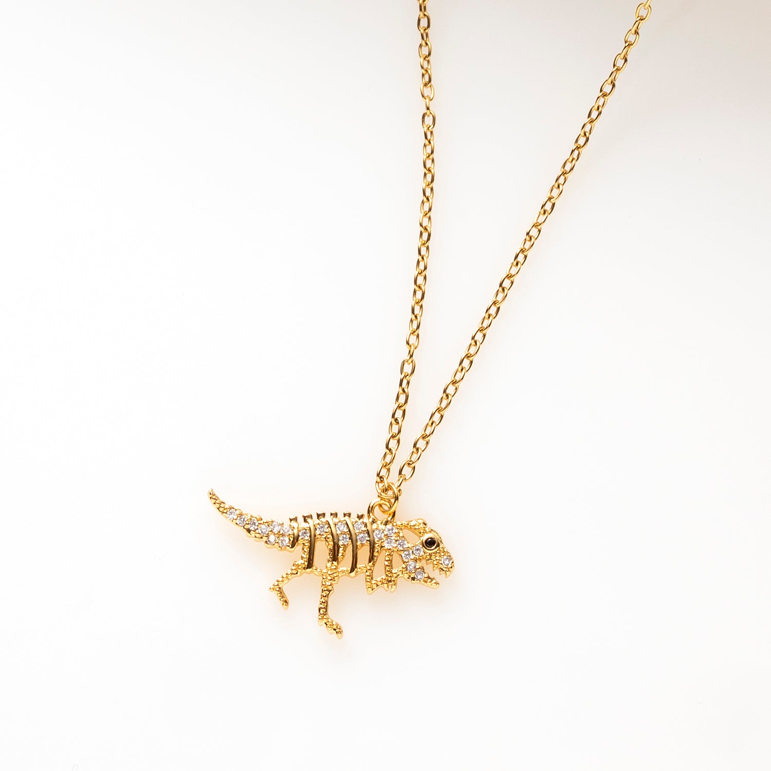 Ketting - Zirkonia - Dinosaurus