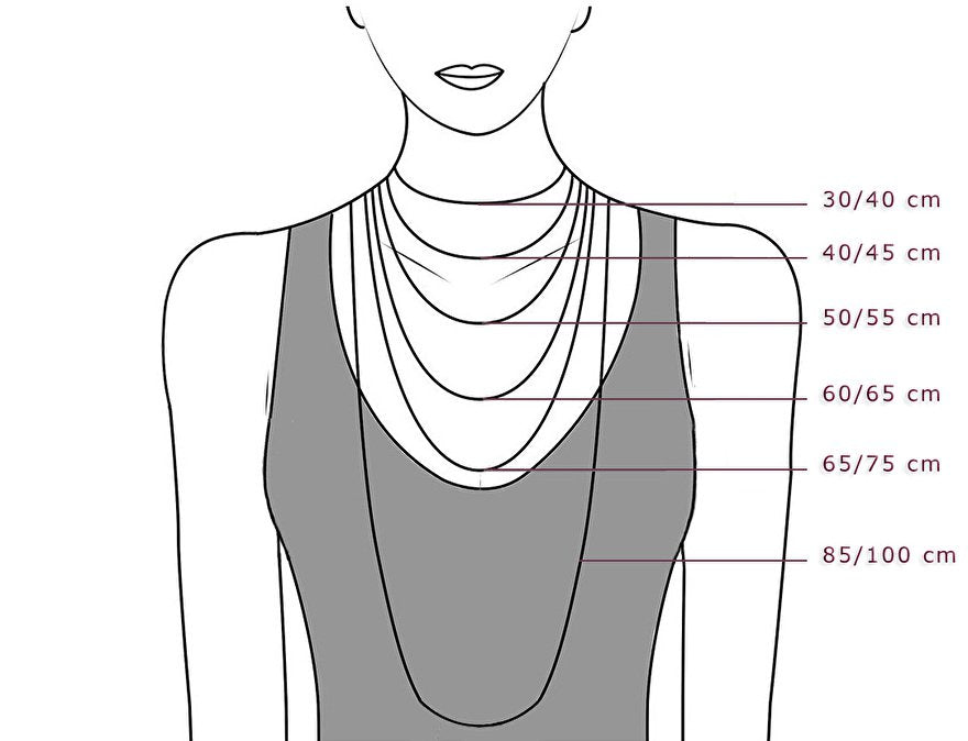 Ketting - Edelsteen - Bloem - 3 Variaties