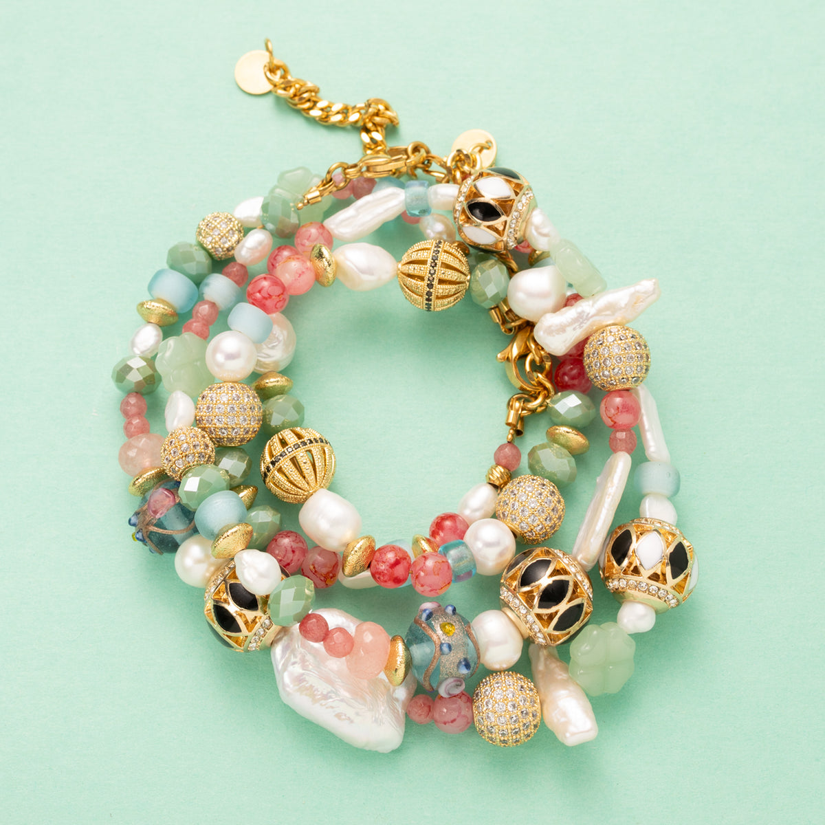 Boho Elegance - Natuursteen Kralenketting