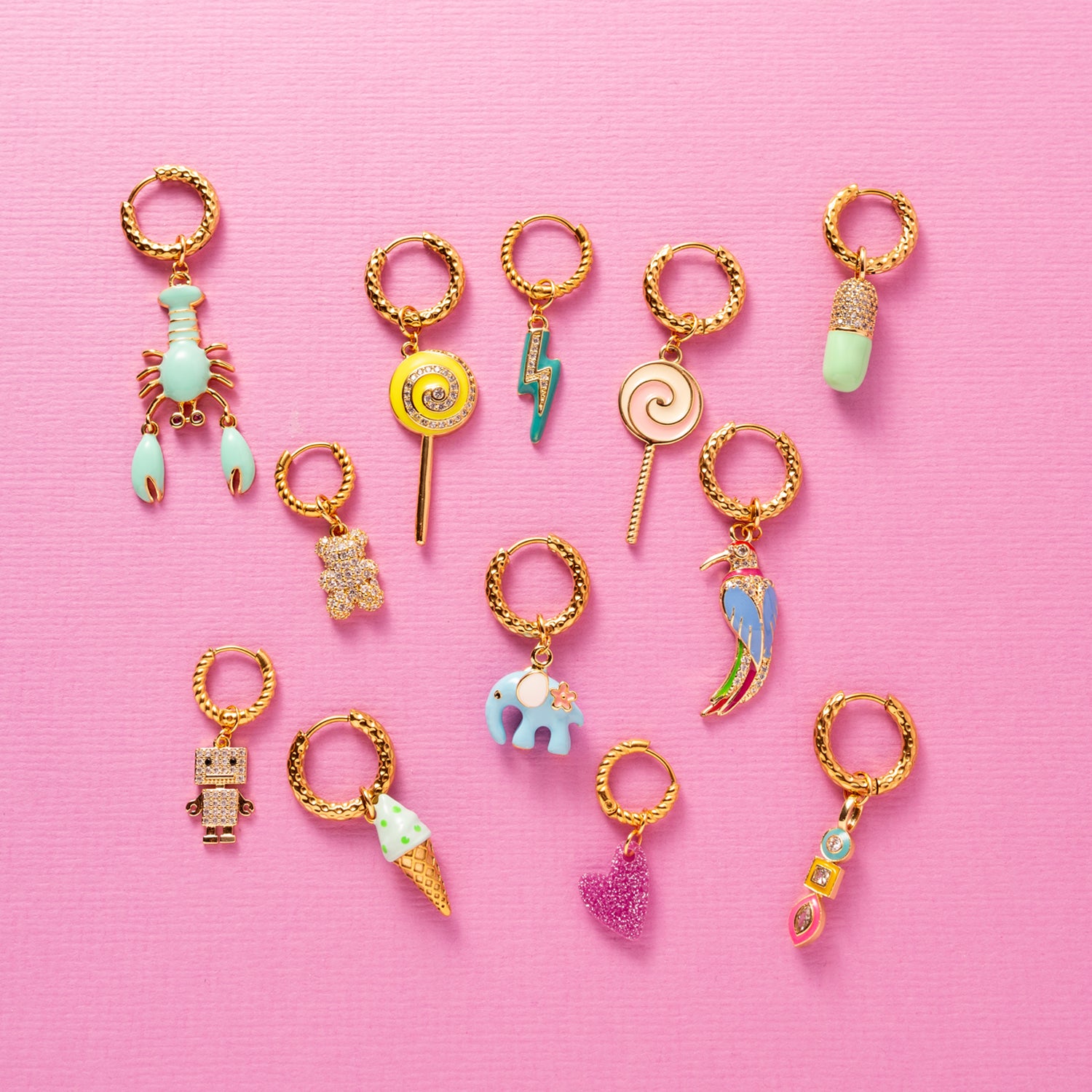 Bluebell - One Piece Oorbel