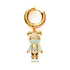 Deze one-piece oorbel met Robo Bear bedel is allesbehalve subtiel – en precies daarom zo leuk. Het robot beertje is nét wat groter, waardoor het direct in het oog springt en je look een speelse, funky twist geeft. Een perfecte keuze voor wie houdt van opvallende accessoires met karakter.

De combinatie van het schattige beertje en het stoere robotdesign maakt deze oorbel eigenzinnig en uniek. Draag ‘m solo voor een gedurfde statement look of mix & match met andere oorbellen voor een creatieve ear party.