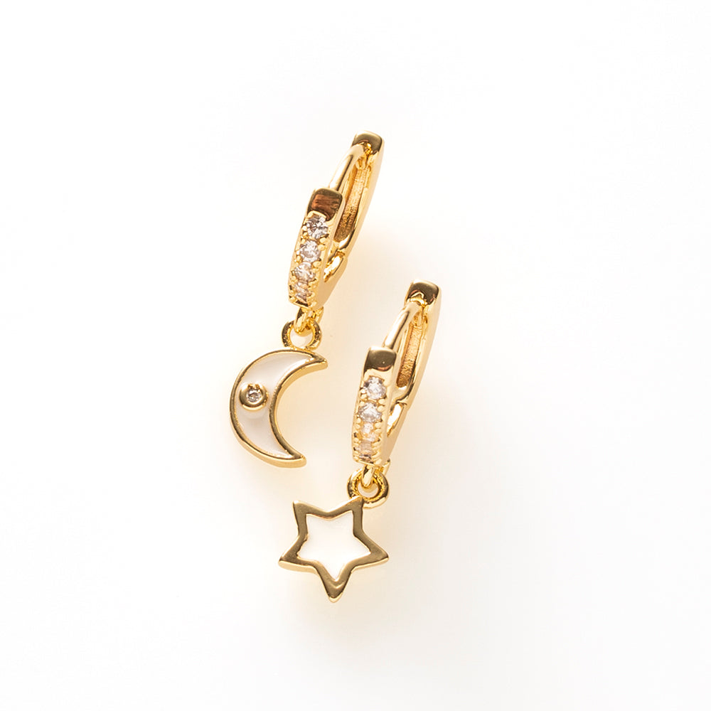 Moonlight Charm - Oorbellen