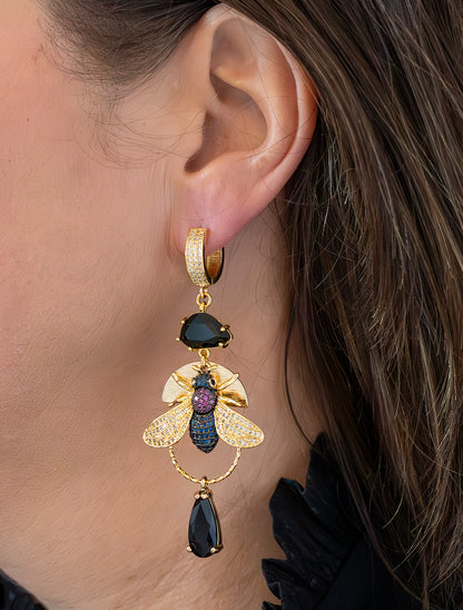 Statement Oorbellen - Glamorous Wings