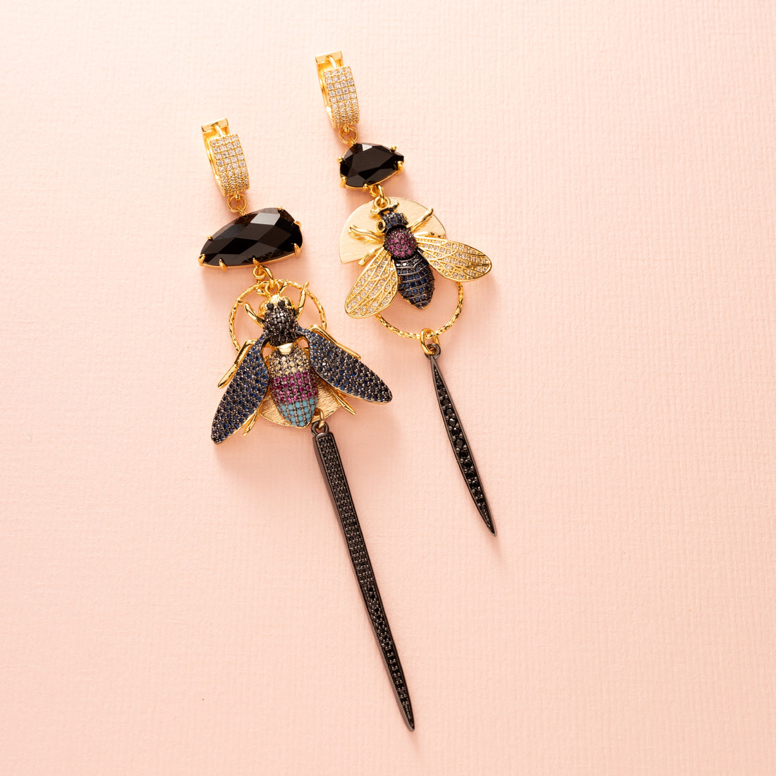 Statement Oorbellen - Glamorous Wings
